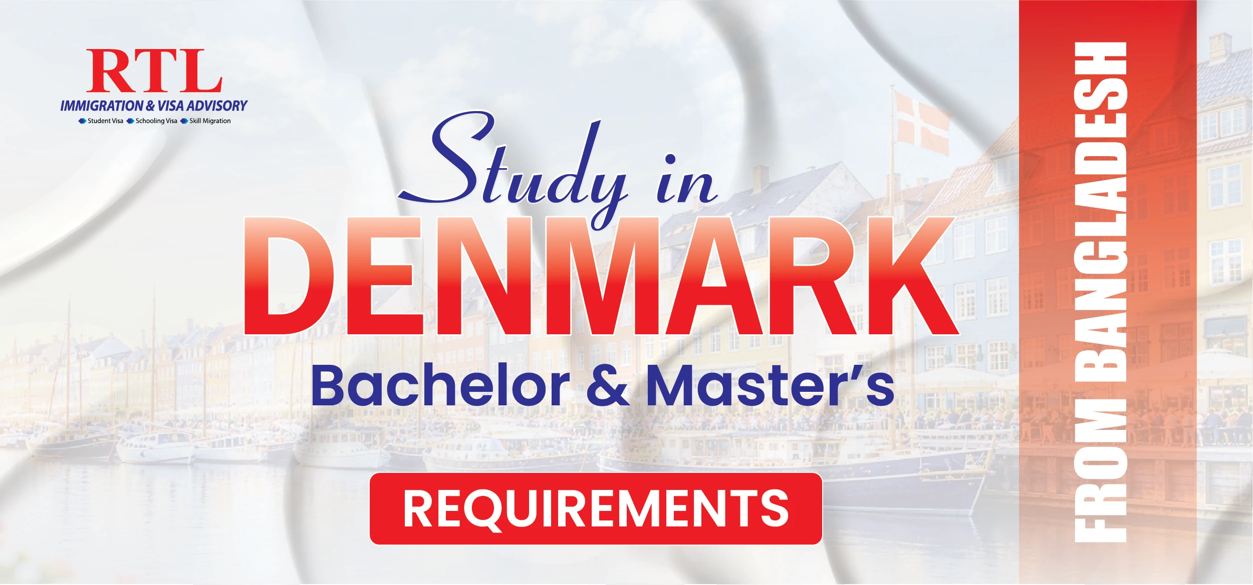 Study in Denmark: The Complete Guide for Bangladeshi Students (Bachelor's & Master's)